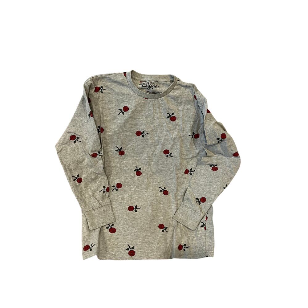 Eighty Eight Roses Long Sleeve Shirt Womans M